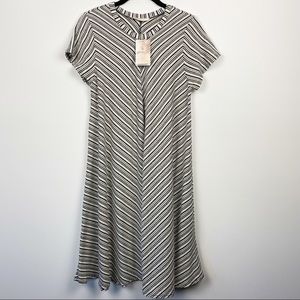 ALTAR'D STATE A BEAUTIFUL SOUL Striped Dress 10/12